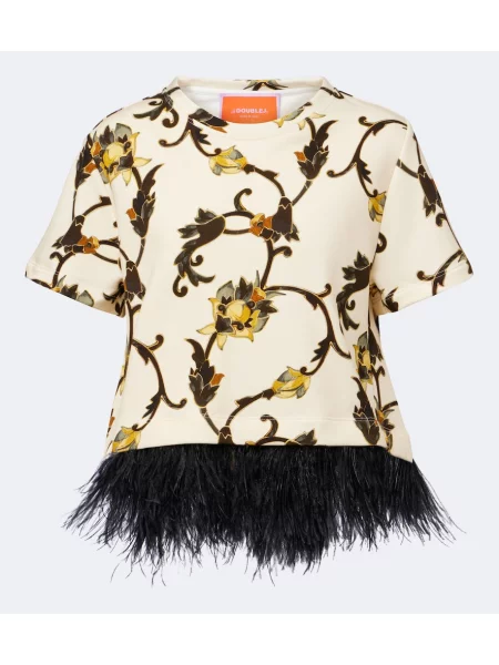 Tricou La Doublej cu franjuri