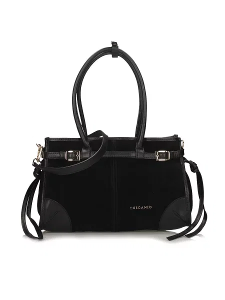 Toscanio Сумка Замша чорний