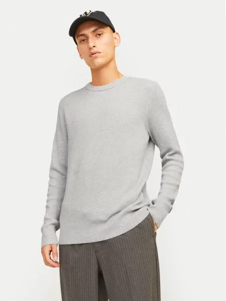 Jack&Jones Светр Perfect сірий