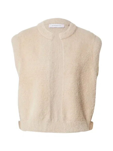 RINO & PELLE Vestă tricotată Elona piatră gri