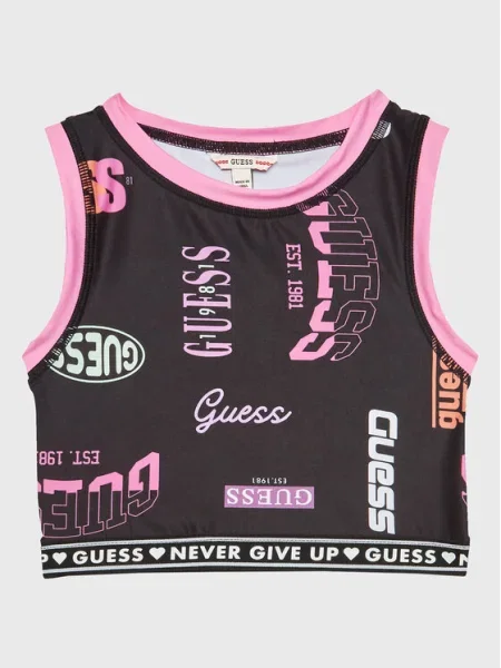Tricou copii Guess negru