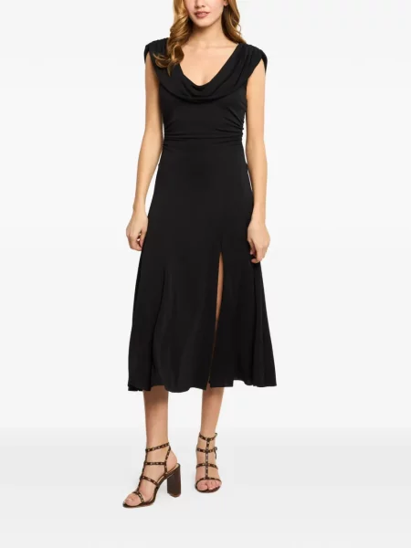 Rochie Cinq A Sept drapată negru