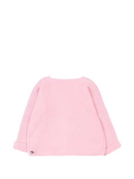 Kardigan dziecięcy Petit Bateau różowy
