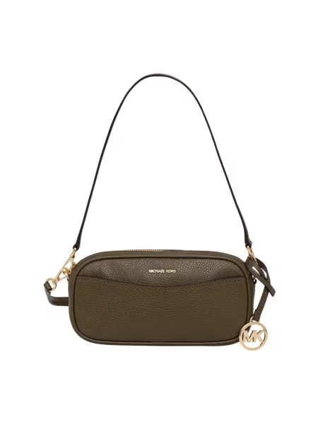 Torebka crossbody Michael Michael Kors skórzana zielona