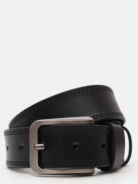 Кожаный ремень Borsa Leather черный