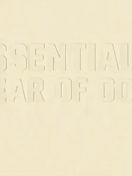 Koszulka dziecięca Fear Of God Essentials żółta