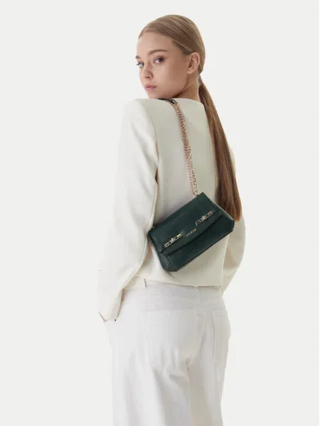 Guess Geantă Melinda Mini verde