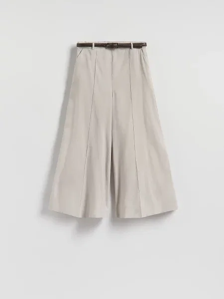 Кюлоты Reserved из модала коричневые