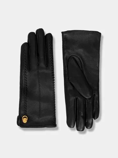 Gianni Chiarini mănuși de piele negru