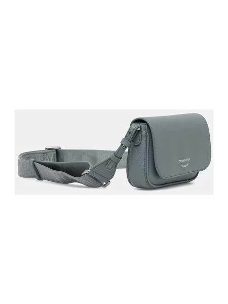 Torebka crossbody Emporio Armani niebieska
