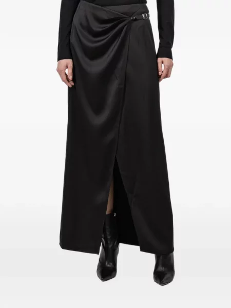 Fusta maxi L'agence negru