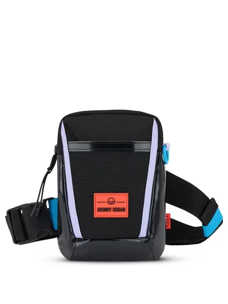 Johnny Urban Geantă de umăr Lex albastru / mov pastel negru
