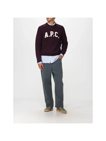 Sweter A.p.c. czerwony