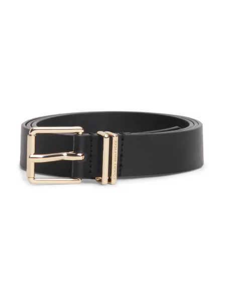 Tommy Hilfiger Curea de piele TH Square negru