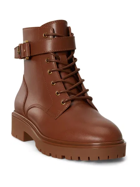 Lauren Ralph Lauren Ghete cu șireturi ALLYSON pueblo maro