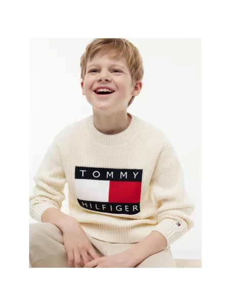 Sveter Tommy Hilfiger biela