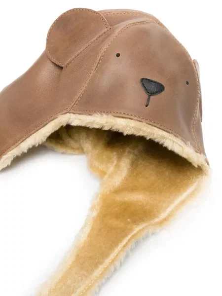 Dětské čepice Donsje hnědý
