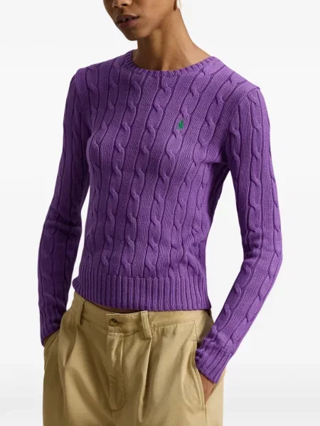 Tricou polo Polo Ralph Lauren cu dungi cu două rânduri de nasturi cu aplicații negru