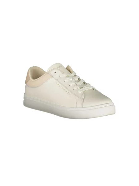 Sneakersy Tommy Hilfiger skórzane białe