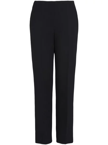 Pantaloni Giorgio Armani de lână negru