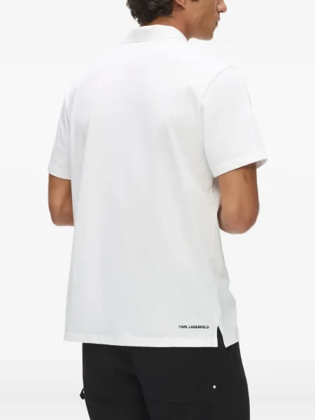 Polo Karl Lagerfeld alb