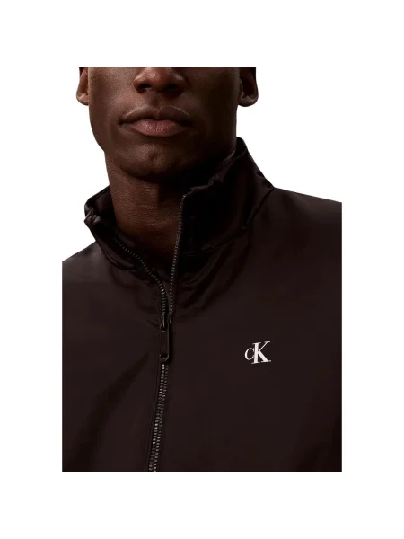 Geacă de blugi Calvin Klein Jeans negru