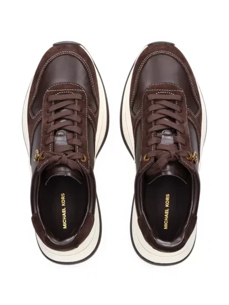 Sneakerși Michael Michael Kors cu platformă maro