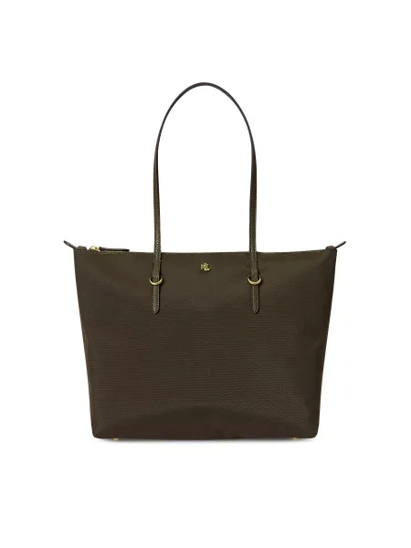 Lauren Ralph Lauren Shopper táska KEATON olíva zöld