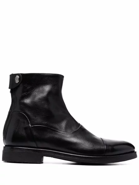 Botine Alberto Fasciani din piele negru