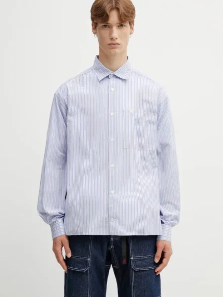 Filling Pieces srajca Pinstripe modra