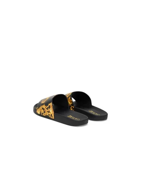 Natikače Versace Jeans Couture crna