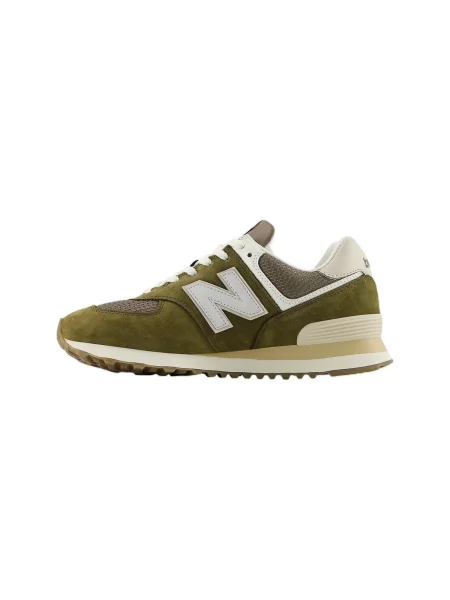 Tenisky New Balance 574 so sieťovinou hnedá