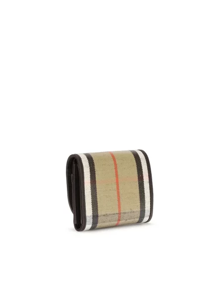 Portfel Burberry płócienny beżowy