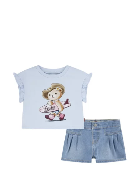 Szorty dziecięce Levi's niebieskie