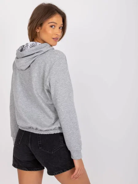 Hanorac Fashionhunters melange gri