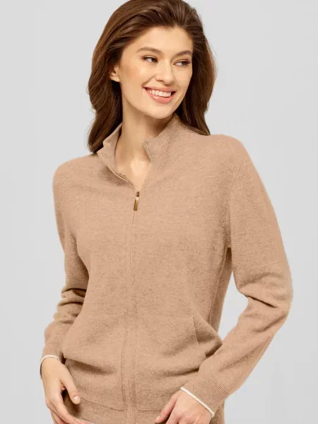 Кашеміровий кардиган Marc&andre бежевий