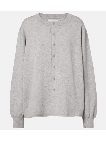 Pulover Extreme Cashmere din cașmir gri