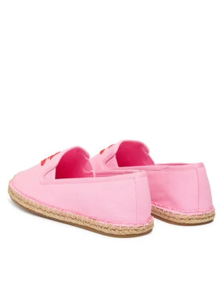 Tommy Hilfiger Espadrilles Th Script Summer Espadrille rózsaszín