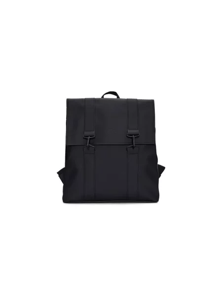 Rains MSN Bag Black Unisex Plecaki i torby Rains Size: One size czarny