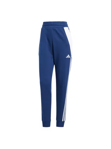 ADIDAS PERFORMANCE Pantaloni sport Tiro albastru închis / murdar alb