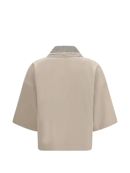 Gulerat tricou polo Brunello Cucinelli
