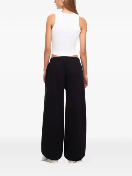 Decupat top L/ab C/o Off-white tricotate alb