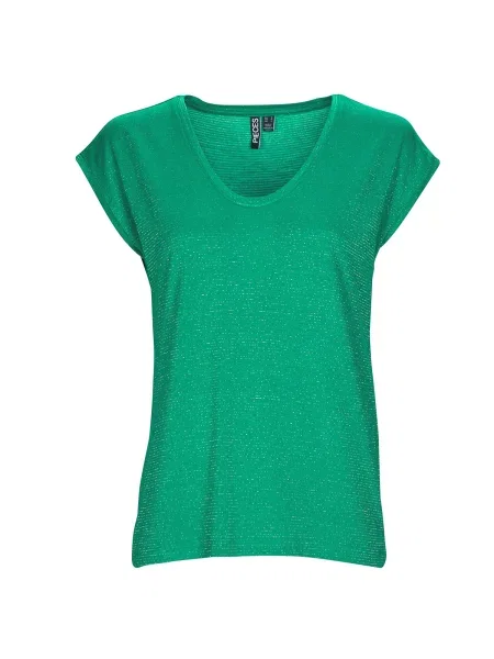 Tricou Pieces cu dungi scurt