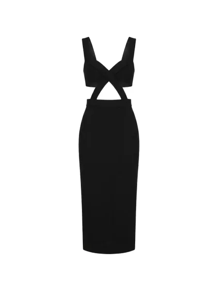 Rochie midi Dolce & Gabbana negru