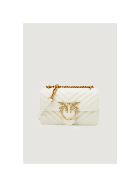 Geanta crossbody Pinko din piele bej