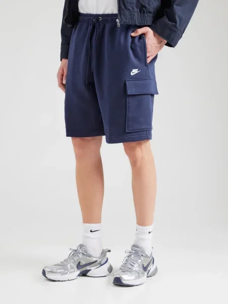 Nike Sportswear Kapsáče CLUB námornícka modrá biela