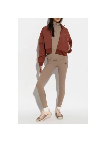 Bluza sportowa Adidas By Stella Mccartney z logo czerwona