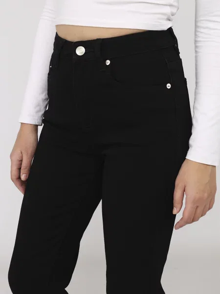 Джинси мом YUKI чорний