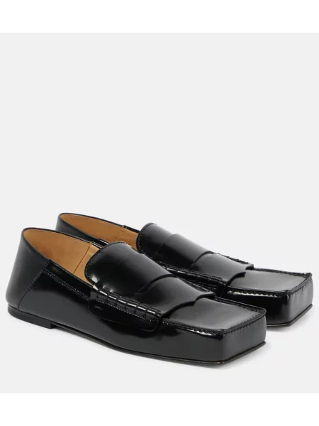 Mocasini Jacquemus din piele negru