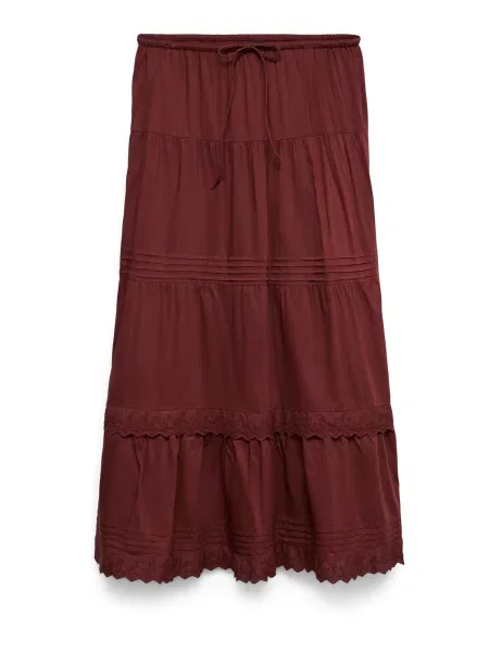 VERO MODA Fustă VMSANDY mov zmeură